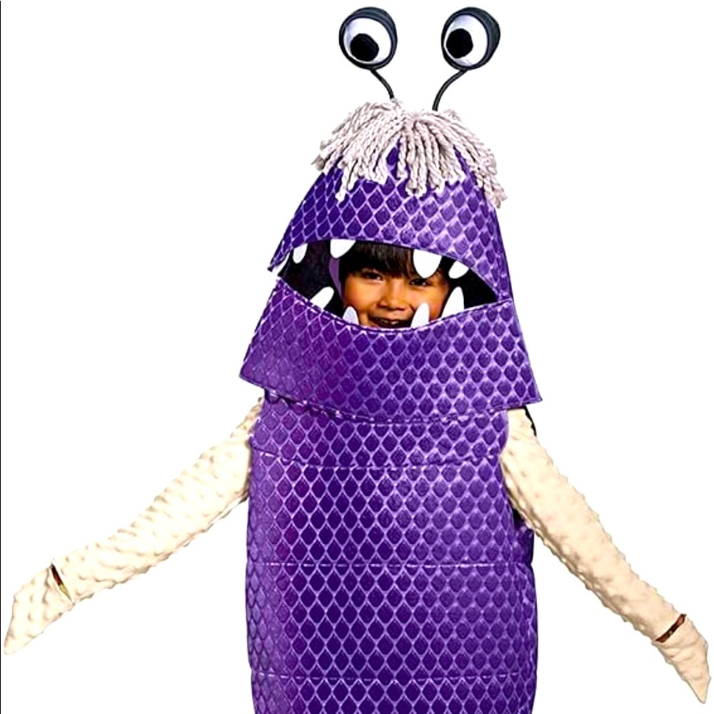 Boo Deluxe Toddler Costume, Purple, Large (4-6)